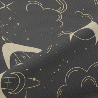 Starry Sky Moon Piqué