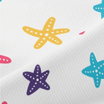 Big And Small Starfish Piqué