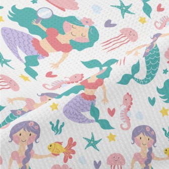 Love Beautiful Mermaid Piqué