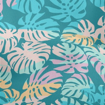 Artistic Contrasting Large Lea Lightweight Performance Linen