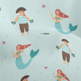 Pirate Crew Mermaid Lightweight Performance Linen