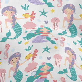 Love Beautiful Mermaid Lightweight Performance Linen
