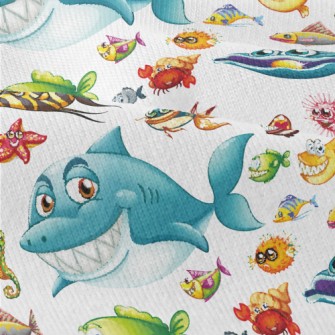 King Shark In The Sea Modern Jersey