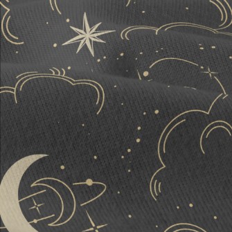 Starry Sky Moon Modern Jersey