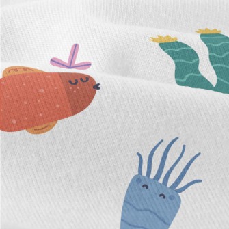 Fun Cartoon Fish Modern Jersey