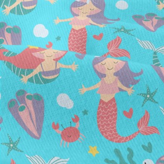 Turtle Mermaid Sisters Modern Jersey