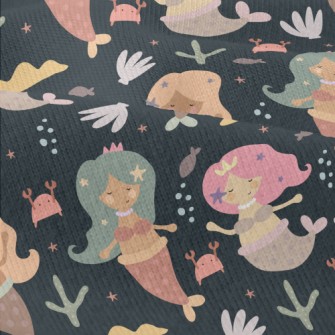 Retro Mermaid Modern Jersey