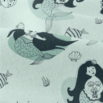 Beautiful Long Hair Mermaid Modern Jersey