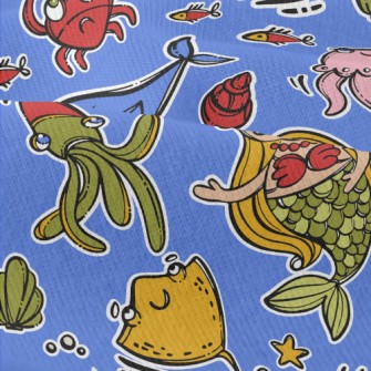 Q Version Mermaid Creature Modern Jersey