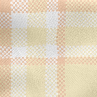 Beautiful Simple Plaid Jersey Backed Fleece