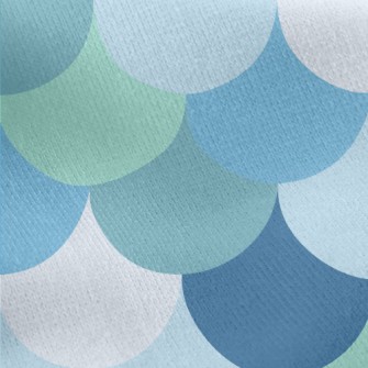 Circular Stitching Overlap Jersey Backed Fleece