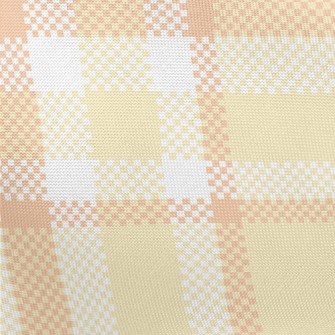Beautiful Simple Plaid Pongee