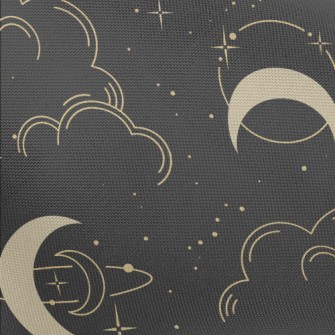 Starry Sky Moon Pongee