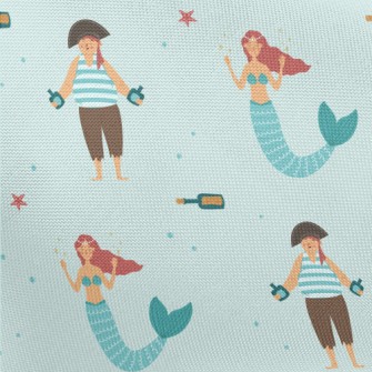Pirate Crew Mermaid Pongee
