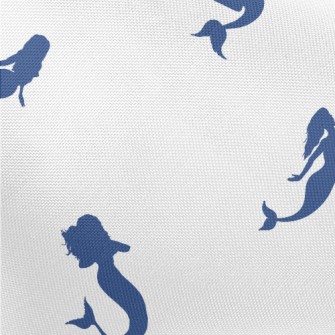 Mermaid Silhouette With Anchor Pongee