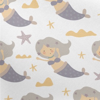 Starfish Dream Mermaid Pongee