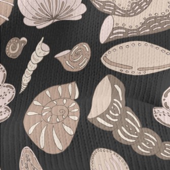 Seafloor Shell Fossils Stretch Jersey