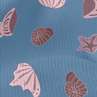 Pink Shell Snails Stretch Jersey