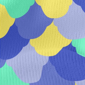 Geometrically Arranged Scales Stretch Jersey