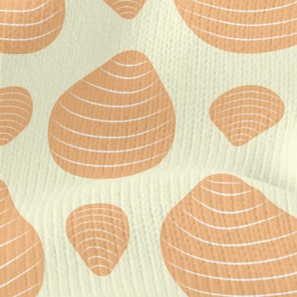 Striped Gourd Shape Stretch Jersey