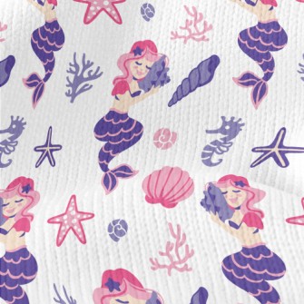Hear The Sound Of The Sea Merm Stretch Jersey