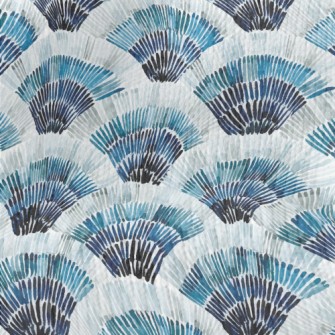 Watercolor Radial Lines Stretch Jersey