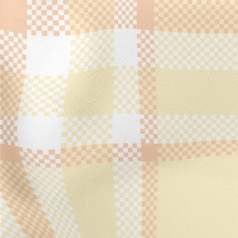 Beautiful Simple Plaid Lightweight Cotton Poplin