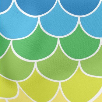 Colorful Rainbow Geometry Lightweight Cotton Poplin