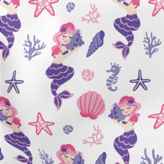 Hear The Sound Of The Sea Merm Lightweight Cotton Poplin