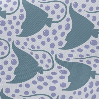 Dense Point Geometry Midweight Cotton Poplin