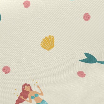 Lively Mermaid Midweight Cotton Poplin