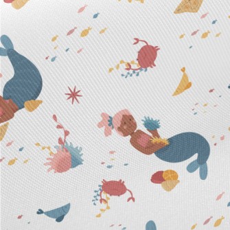 Adventurous Mermaid Midweight Cotton Poplin