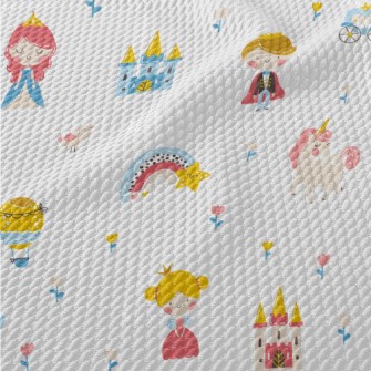 Fairytale Princess Prince Unic Birdseye Piqué