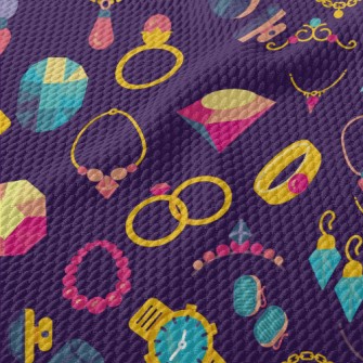 Luxury Jewelry Birdseye Piqué