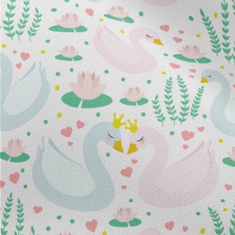 Swan Prince And Princess In Lo Chiffon