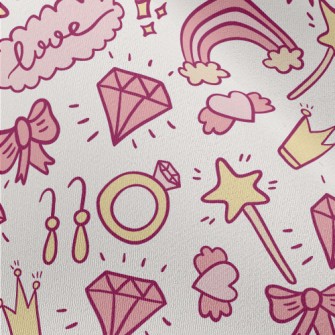 Pink Princess Decoration Chiffon