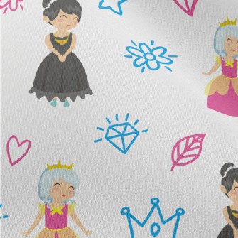 Hand Drawn Pattern Princess Chiffon