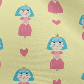 Cute Blue-haired Princess Chiffon