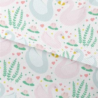 Swan Prince And Princess In Lo Waterproof Oxford