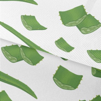 Green Reed Chopped Waterproof Oxford