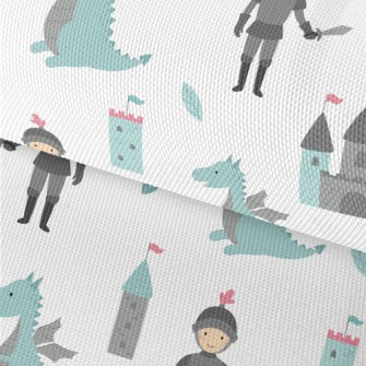Knight And Dragon Waterproof Oxford