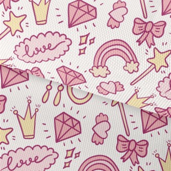 Pink Princess Decoration Waterproof Oxford