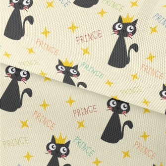 Black Cat Prince Waterproof Oxford