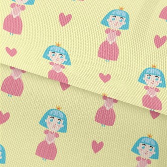 Cute Blue-haired Princess Waterproof Oxford