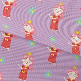 Beautiful Pink-haired Princess Waterproof Oxford
