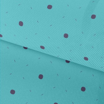Blue Polka Dot Pattern Waterproof Oxford