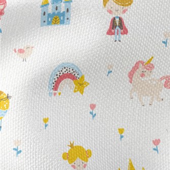 Fairytale Princess Prince Unic Waterproof Canvas
