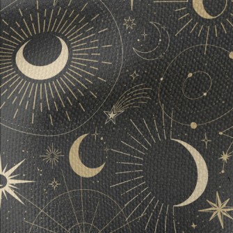 Mysterious Night Sky Pattern Waterproof Canvas