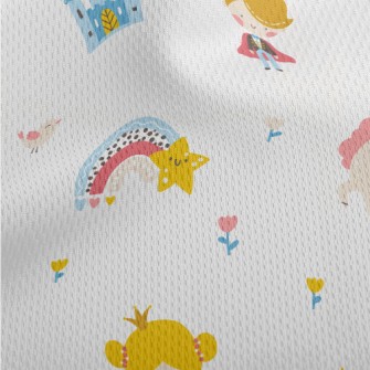 Fairytale Princess Prince Unic Athletic Mesh Flat Back
