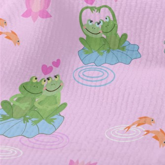 Two Frogs In Love Terry
